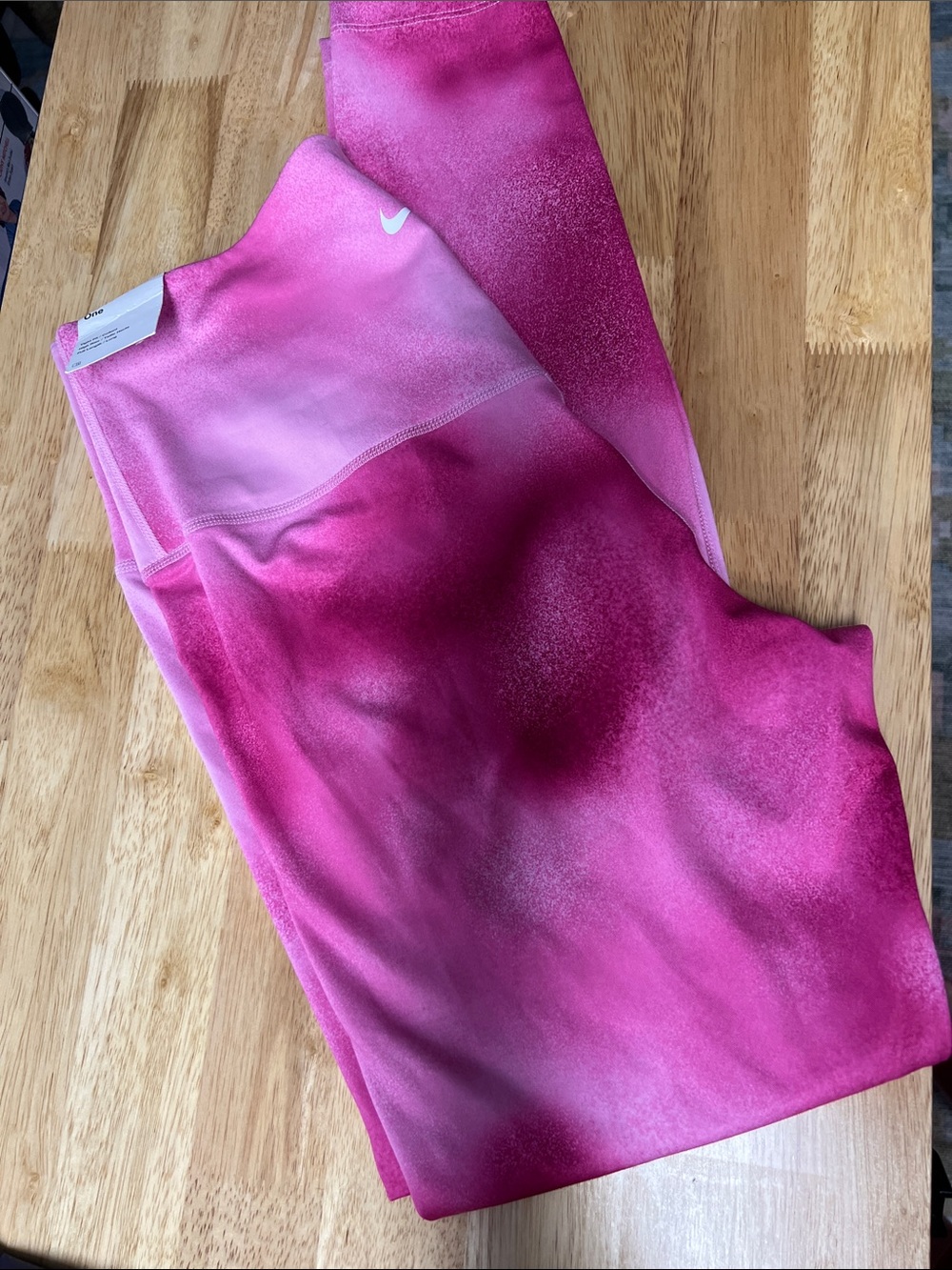 Nike Ombre Pink Performance Leggings